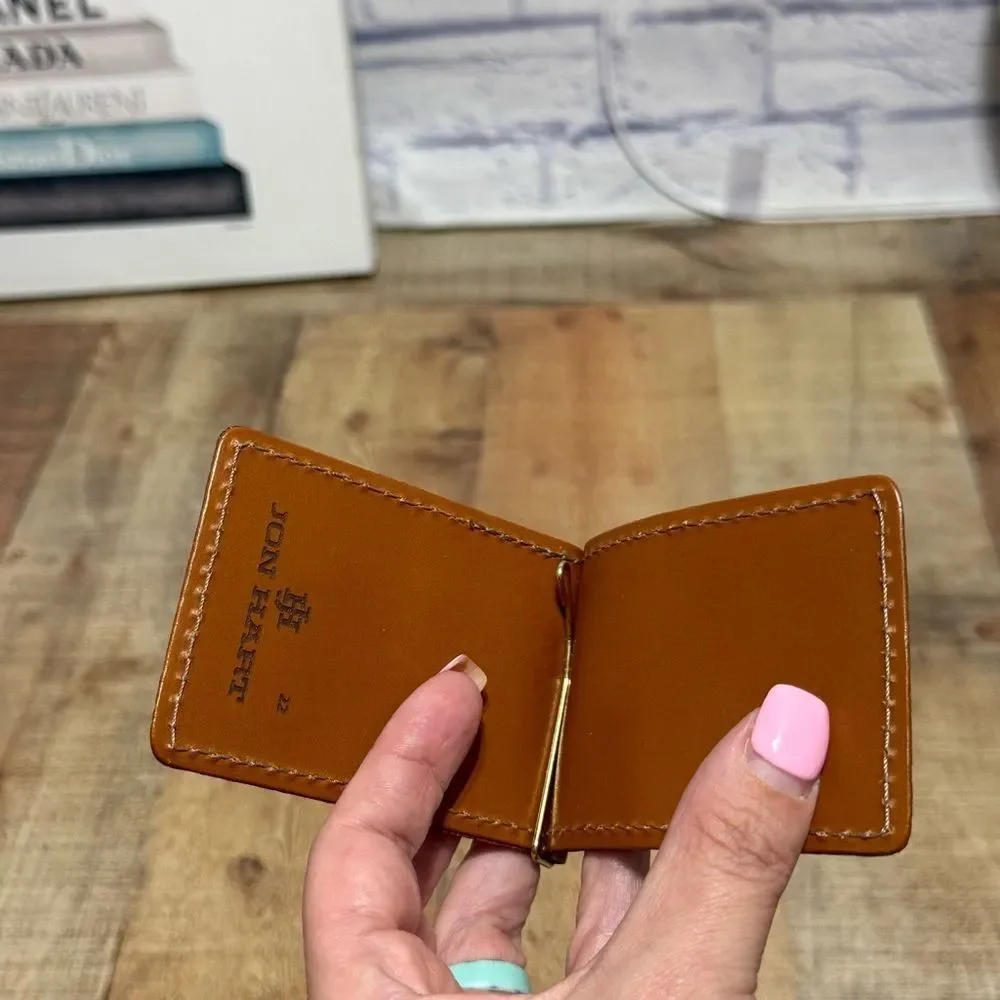 Jon hart mcclip  Brown color  monogram WMH